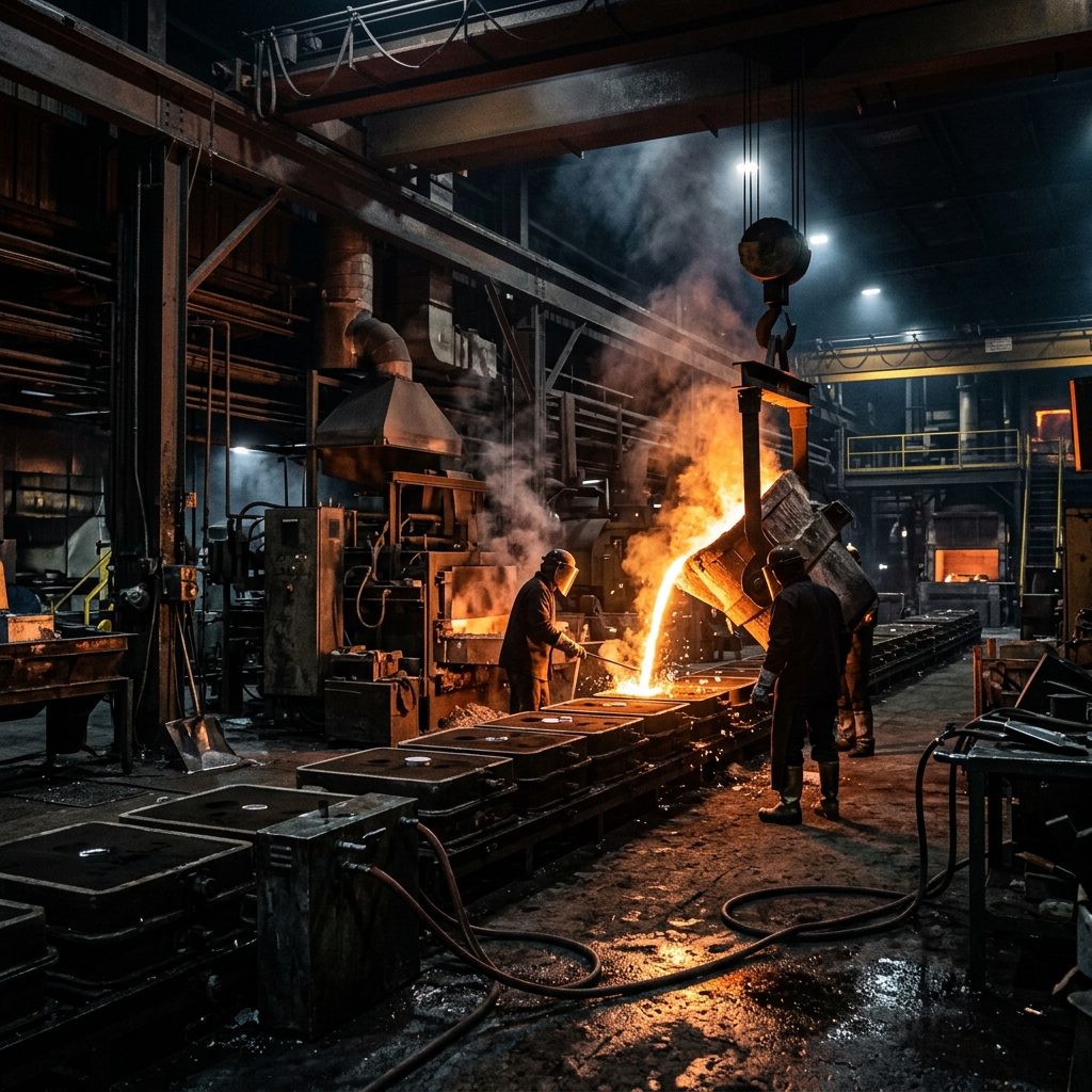 Kurgun Metal Alüminyum Döküm Fabrikası